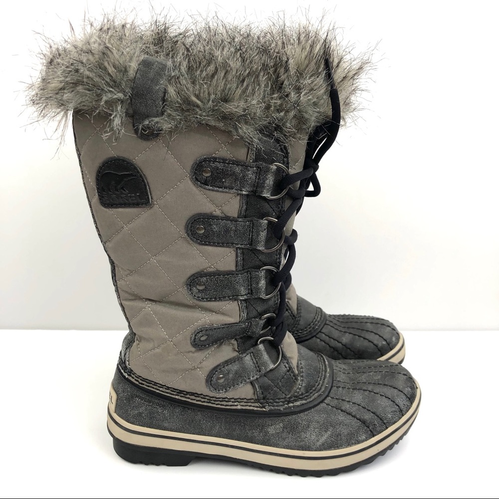 Sorel Tofino Lace Up Winter Boots Size 6 - Picture 2 of 8